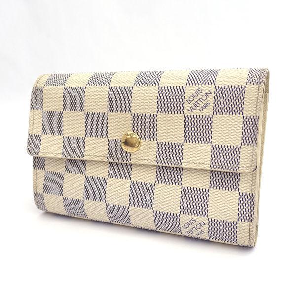 ★ルイヴィトン ダミエアズール アレクサンドラ 三つ折り財布★ LOUIS VUITTON（ルイ・ヴィトン） ダミエ・アズール ポルトフォイユ
