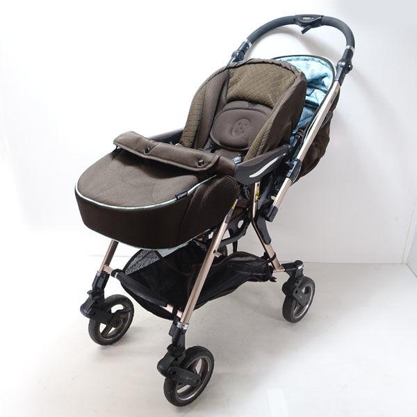ピジョン高級ベビーカー プレミージュ ショコラミント ピジョン高級ベビーカー プレミージュ ショコラミント