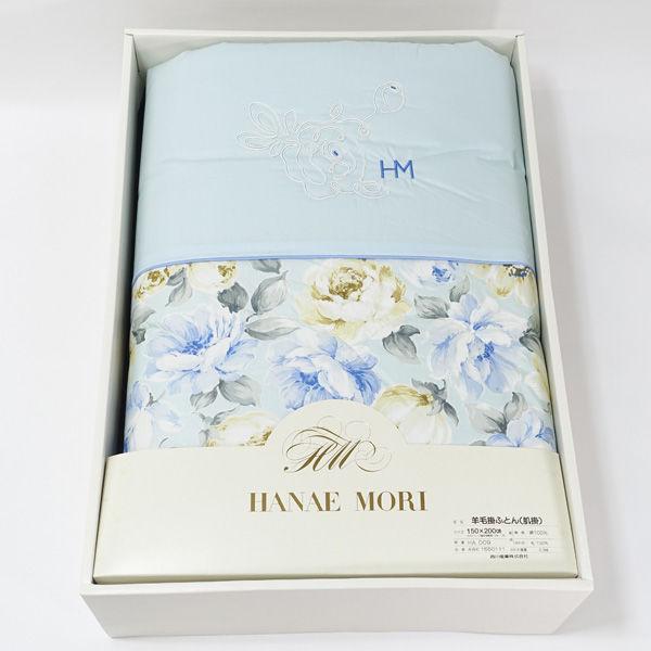 HANAE MORI（ハナエモリ） 寝具森英恵/花柄 羊毛肌掛布団(150×200