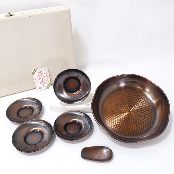 銅茶道具未使用品 茶道具