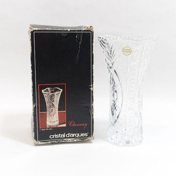 クリスタルダルク 花器クリスタルダルク/リードクリスタル フラワー