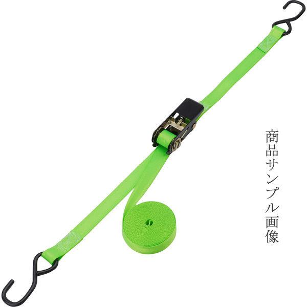 モノタロウ  荷締めベルト ラチェット式 100 オープンフックタイプ 1箱(6本) GR-6 家電 未使用