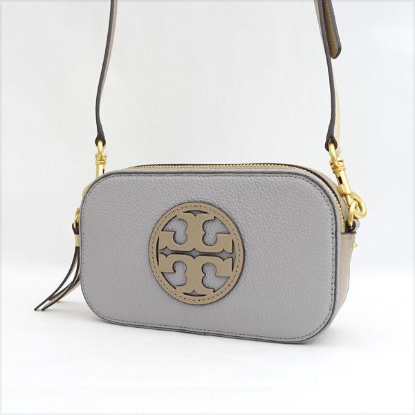 TORY BURCH / トリーバーチ ミラー ミニ クロスボディバッグ グレー 
