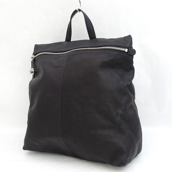 Kawa-Kawa / カワカワ 2WAYリュック/ディパック/レザー/ブラック