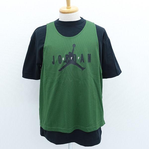 OFF WHITE × JORDAN BRAND / ジョーダン ◆Tシャツ/AS H OW SS TOP/グリーン/S/タグ付き CV3524-361 メンズ 【中古】 Jordan OFF WHITE × JORDAN BRAND / ジョーダン Tシャツ/AS H OW SS