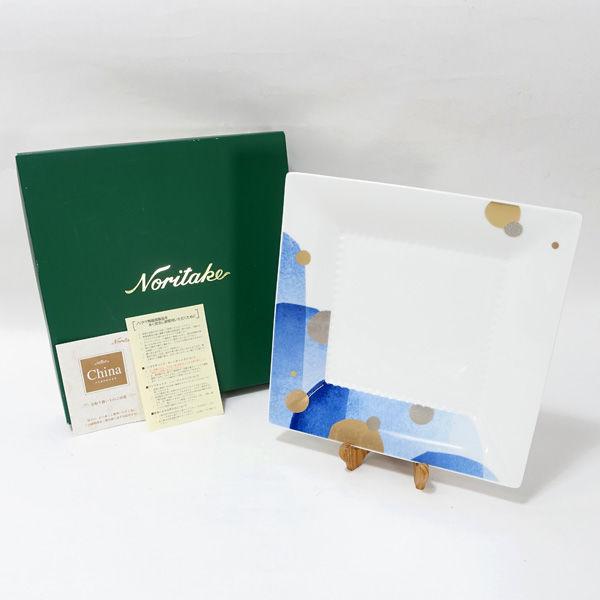 ノリタケNoritakeオリエンタルトレイル スクエアプレート5枚セット未使用品 Noritake / ノリタケ 洋食器ノリタケ/スクエアプレート23cm 1607