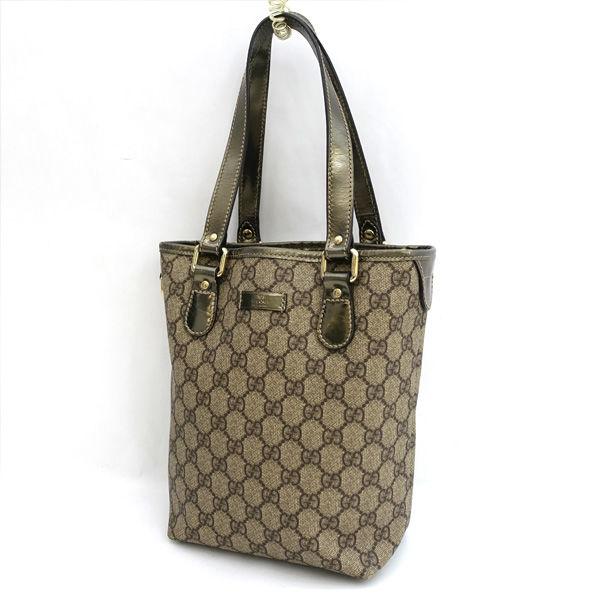 GUCCI / グッチ GGスプリーム バケツ型 トートバッグ 189897 GUCCI / グッチ GGスプリーム バケツ型 トートバッグ 189897