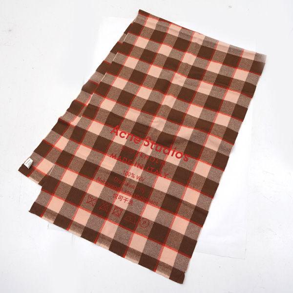 Acne Studios / アクネストゥディオズ 大判ストール/マフラー/ロゴ