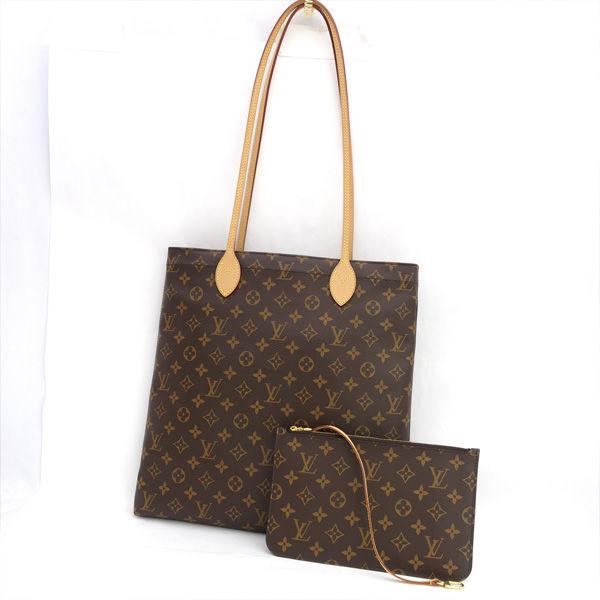 LOUIS VUITTON / ルイヴィトン ◆キャリーイット トートバッグ モノグラム ポーチ付き M45199 【バッグ/バック】【中古】 LOUIS VUITTON（ルイ・ヴィトン） キャリーイット トートバッグ