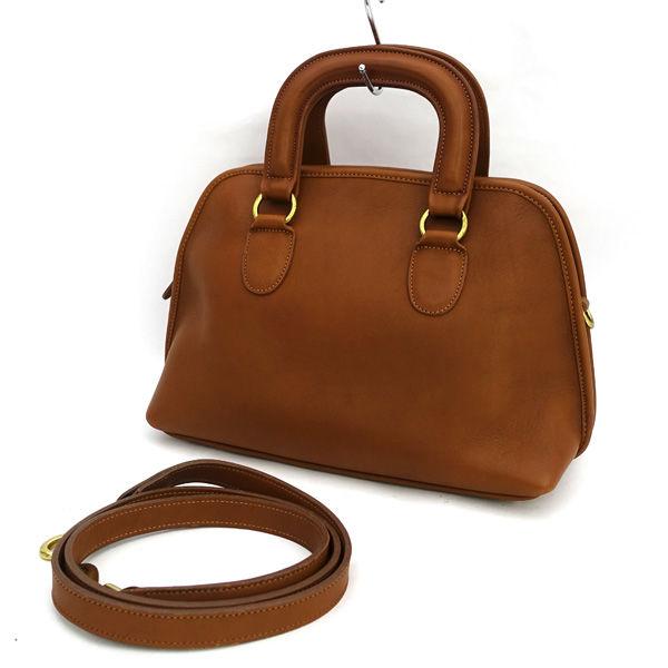 COACH / コーチ ◆レア オールドコーチ 2WAY レザー ブラウン  301 ブランド【バッグ/バック/BAG/鞄/カバン】 【中古】 COACH（コーチ） レア オールドコーチ 2WAY レザー ブラウン 301