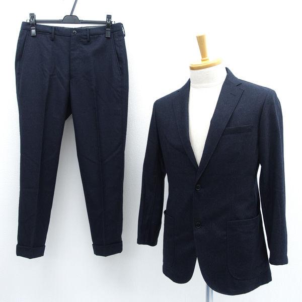 SHIPS（シップス） セットアップ/スーツ/2B/ウール/ネイビー/サイズ上S