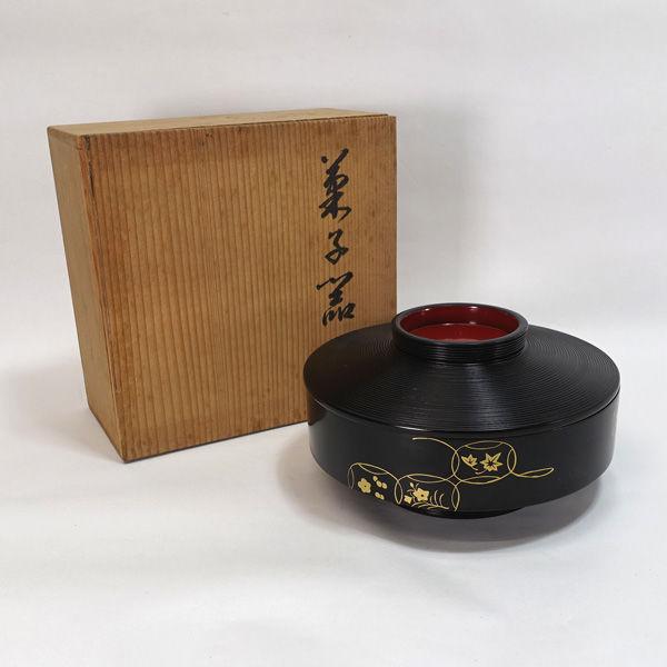 平安象彦 漆器平安象彦/蓋付高台菓子器 ギフト 中古 : ARCHERY - 通販
