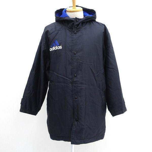 adidas（アディダス） ベンチコート/裏ボア/ブラック/サイズM-L