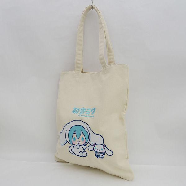 初音ミク×シナモロール コラボ トートバッグ タグ付 子供用品 未使用