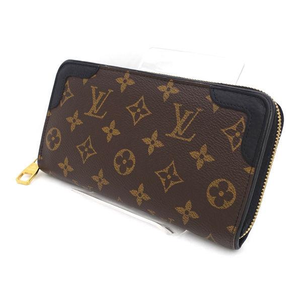 【未使用正規品】VUITTON ジッピーウォレット レティーロ ノワール 国内正規品 ヴィトン財布 ジッピーウォレット モノグラム レティーロ