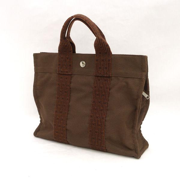 HERMES（エルメス） エールライン トート PM ハンドバッグ キャンバス 