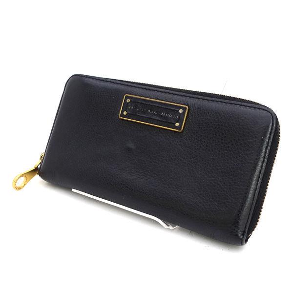 MARC JACOBS（マーク・ジェイコブス） ラウンドファスナー長財布/ロゴ