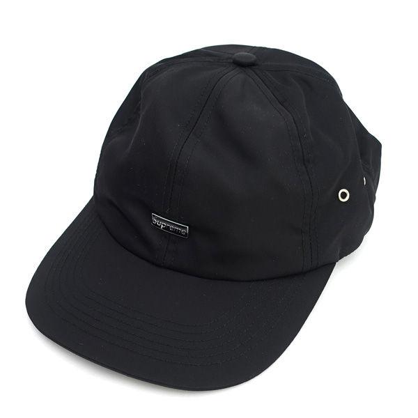 Supreme / シュプリーム ◆Enamel Logo 6-Panel/キャップ/ロゴ/ブラック メンズファッション 【中古】 Supreme（シュプリーム） Enamel Logo 6-Panel/キャップ/ロゴ/ブラック