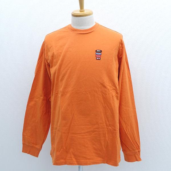 Supreme シュプリーム オレンジ ロゴ 長袖Tシャツ アパレル Supreme（シュプリーム） 長袖Tシャツ/Precision L/S Top/ワッペン