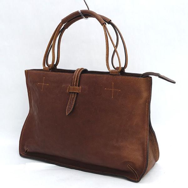 美品⭐】Dakota ダコタ 本革 レザー トートバッグ ブラウン 茶 
