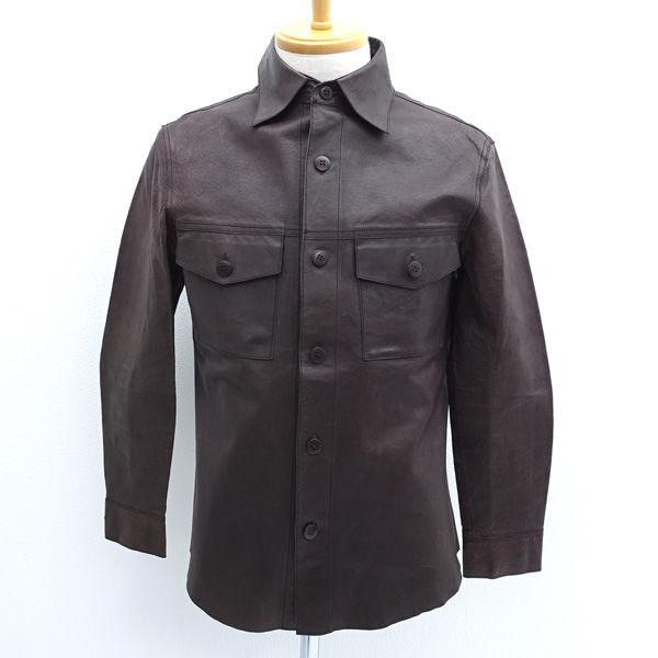 Harriss（ハリス） レザージャケット/レザーシャツ/豚革/ブラウン