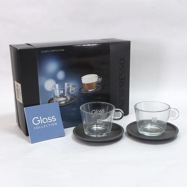 NESPRESSO / A&amp;PCAHEN   洋食器NESPRESSO/カプチーノ カップ&amp;ソーサー(2客) 3390/2 ギフト 未使用