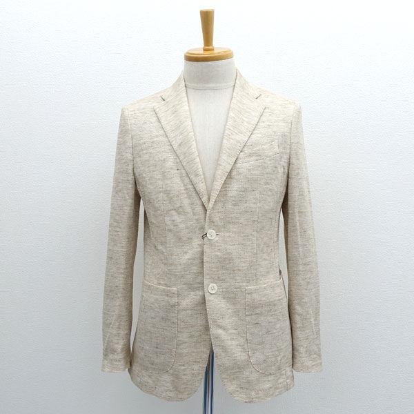 DURBAN ダーバン ◆テーラードジャケット/BRING Material/2B/ベージュ/46 1600207014 メンズファッション DURBAN ダーバン テーラードジャケット/BRING Material/2B/ベージュ/46