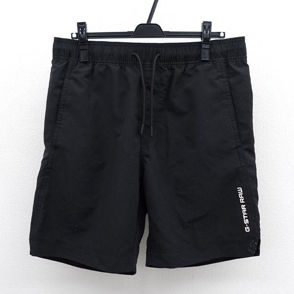 G-Star Raw / ジースターロゥ  ロングスイムショートパン/水着/水陸両用/ブラック/M/タグ付き D26207-A505-648451 メンズ 中古