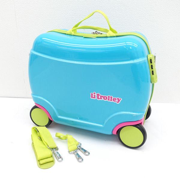 ・メーカー　　：Litrolley・色(柄)の系統：ブルー グリーン--------------------商品状態--------------------・ランク　　　：B(使用感やキズなどが見受けられるリサイクル品。通常の使用には問題が...