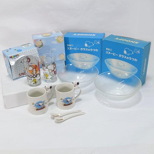 ★新品未使用　PEANUTS SNOOPY 食器SET SNOOPY 洋食器スヌーピー/ペア食器セット ギフト 未使用 : ARCHERY
