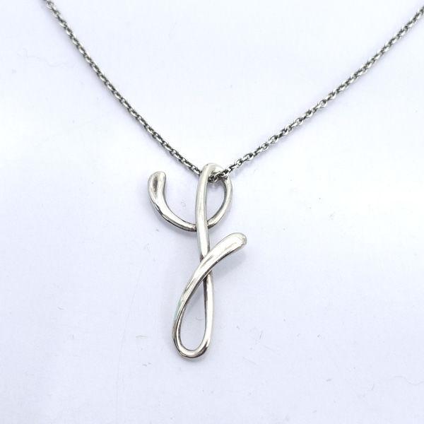 TIFFANY&Co.（ティファニー） イニシャルY ネックレス 925 シルバー