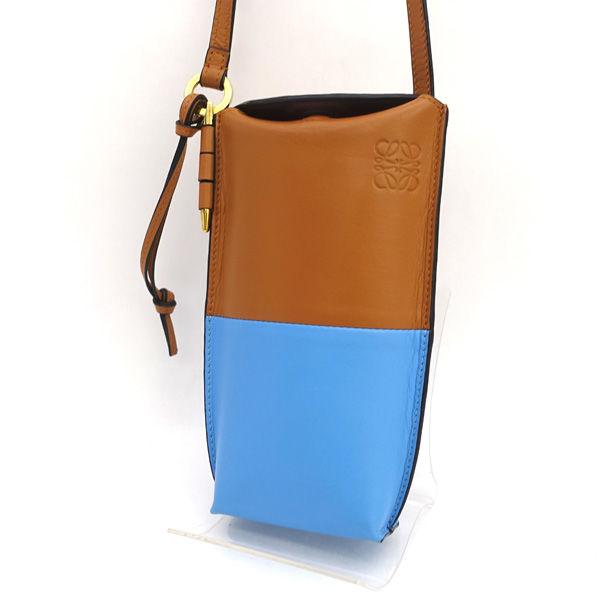 LOEWE（ロエベ） アナグラム ゲートポケット バイカラー ポシェット