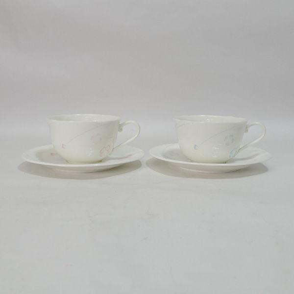 NOTITAKE   洋食器ノリタケ/ペアカップ&ソーサー(2客) ギフト 中古