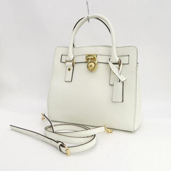 チ*ン様 MICHAEL KORS 2WAY ショルダーバッグ ホワイト MICHAEL KORS（マイケルコース） 2wayショルダーバッグ/ハンドバッグ