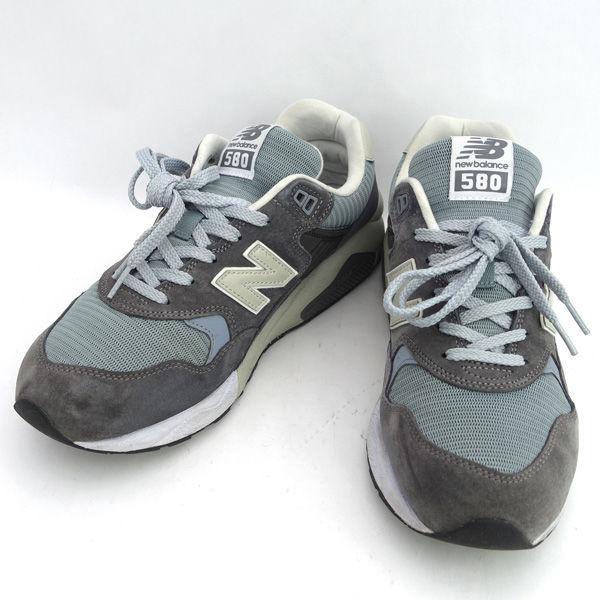 new balance / ニューバランス スニーカー/ローカット/580/グレー/28cm MT580ADB メンズファッション 中古