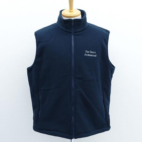 ennoy PROFESSIONAL FLEECE VEST ネイビーL 【公式通販】