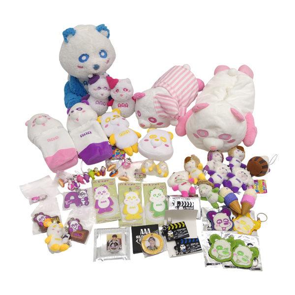 AAA えーパンダ ぬいぐるみ グッズ まとめ セット 子供用品 中古 代引