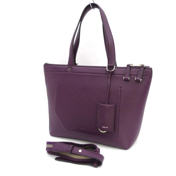 Bally（バリー） 2WAYバッグ/SSIME XS/レザー/パープル レディース 