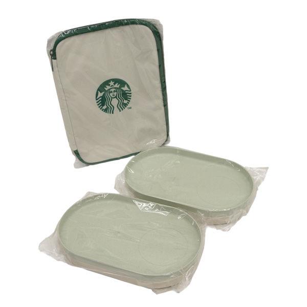 スターバックス  福袋2024　 限定グッズ マルチケース　カフェプレート　セット 生活雑貨 未使用