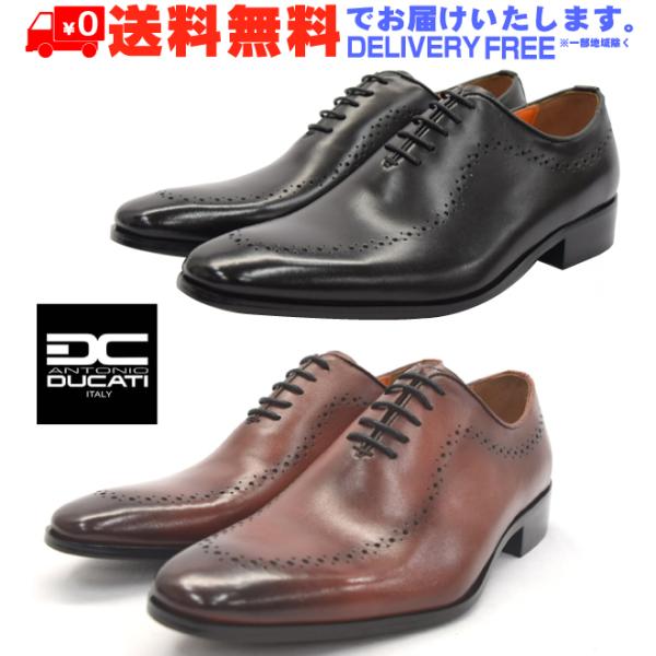 ANTONIO DUCATI アントニオ ドゥカティ 1174 ビジネスシューズ 靴 メンズ 飾り穴 ホールカット 本革 (nesh) (送料無料) ANTONIO DUCATI アントニオ ドゥカティ 1174 ビジネスシューズ 靴