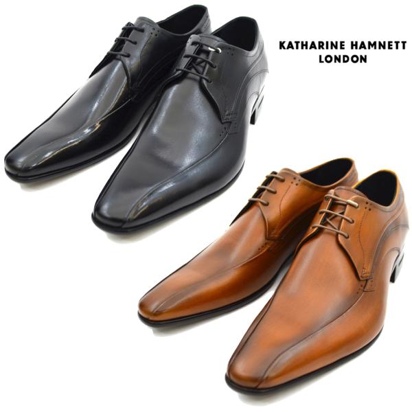 KATHARINE HAMNETT LONDON 本革レザー ビジネス シューズ KATHARINE HAMNETT キャサリン ハムネット KH31641 ビジネスシューズ