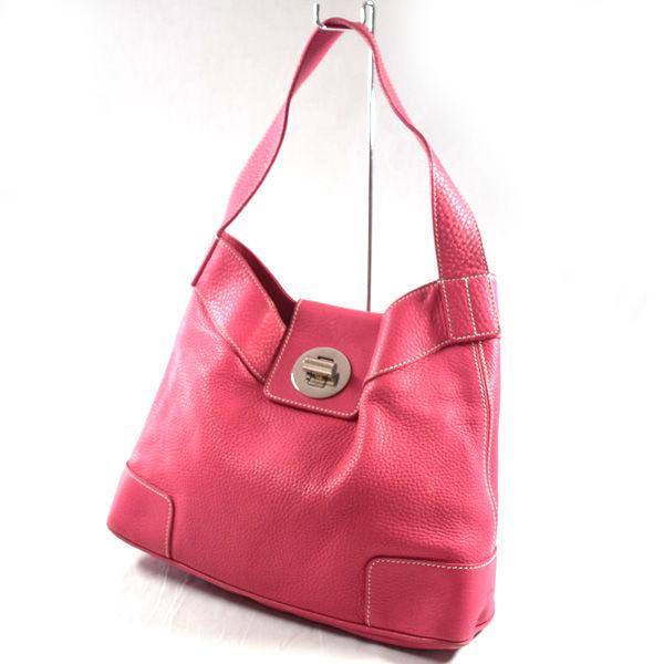 Tiffany Co ティファニー トートバッグ レザー ピンク ターンロック ブランド 中古 Archery 通販 Yahoo ショッピング