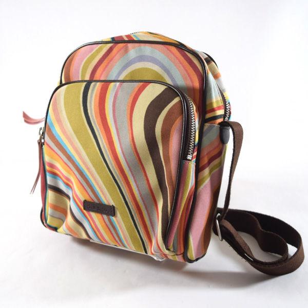 Paul Smith / ポールスミス ショルダーバック キャンバス レザー