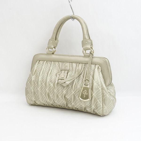 COLE HAAN コールハーン 2WAY 編み メッシュレザーショルダーバッグ  