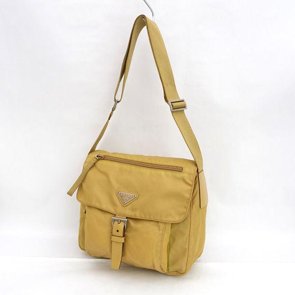 プラダ アクセサリーポーチ テスートナイロン ベージュ PRADA（プラダ） バッグ 巾着ポーチ テスート ナイロン ベージュ