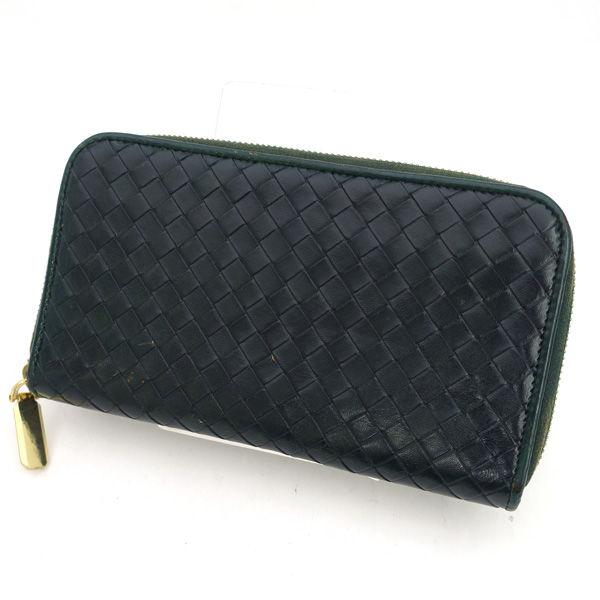 Bottega Veneta darkgreen長財布 【公式通販】