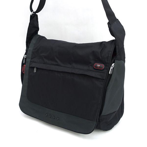 TUMI メッセンジャーバッグ TECH コラボナイロンブラック TUMI（トゥミ） メッセンジャーバッグ TECHコラボ ショルダー ナイロン