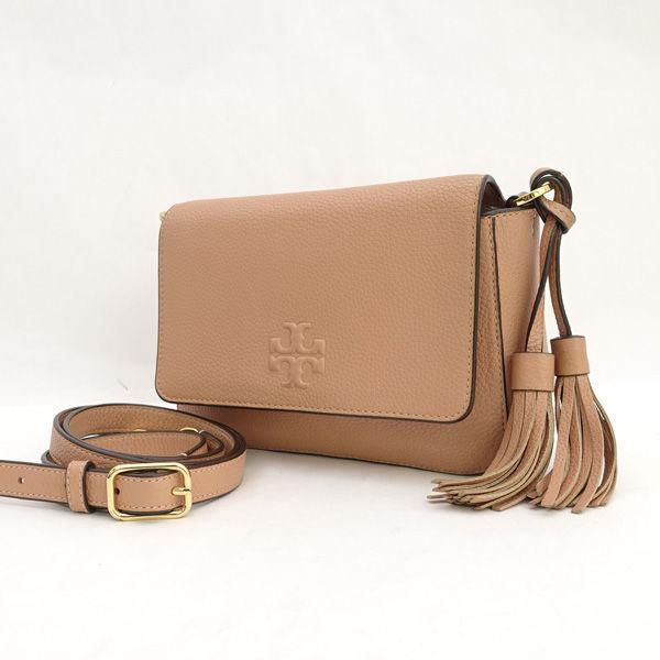TORY BURCH / トリーバーチ  ショルダーバッグ クロスボディ ポーチ レザー ピンク ブランド 中古