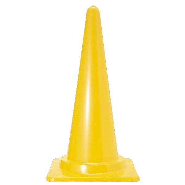 カラフルコーン カラーコーン ライン無し イエロー 黄色 工事現場 三角