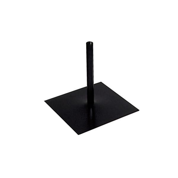 のぼり立て台 A型 黒｜ブラック 店舗用品 展示 イベント用品